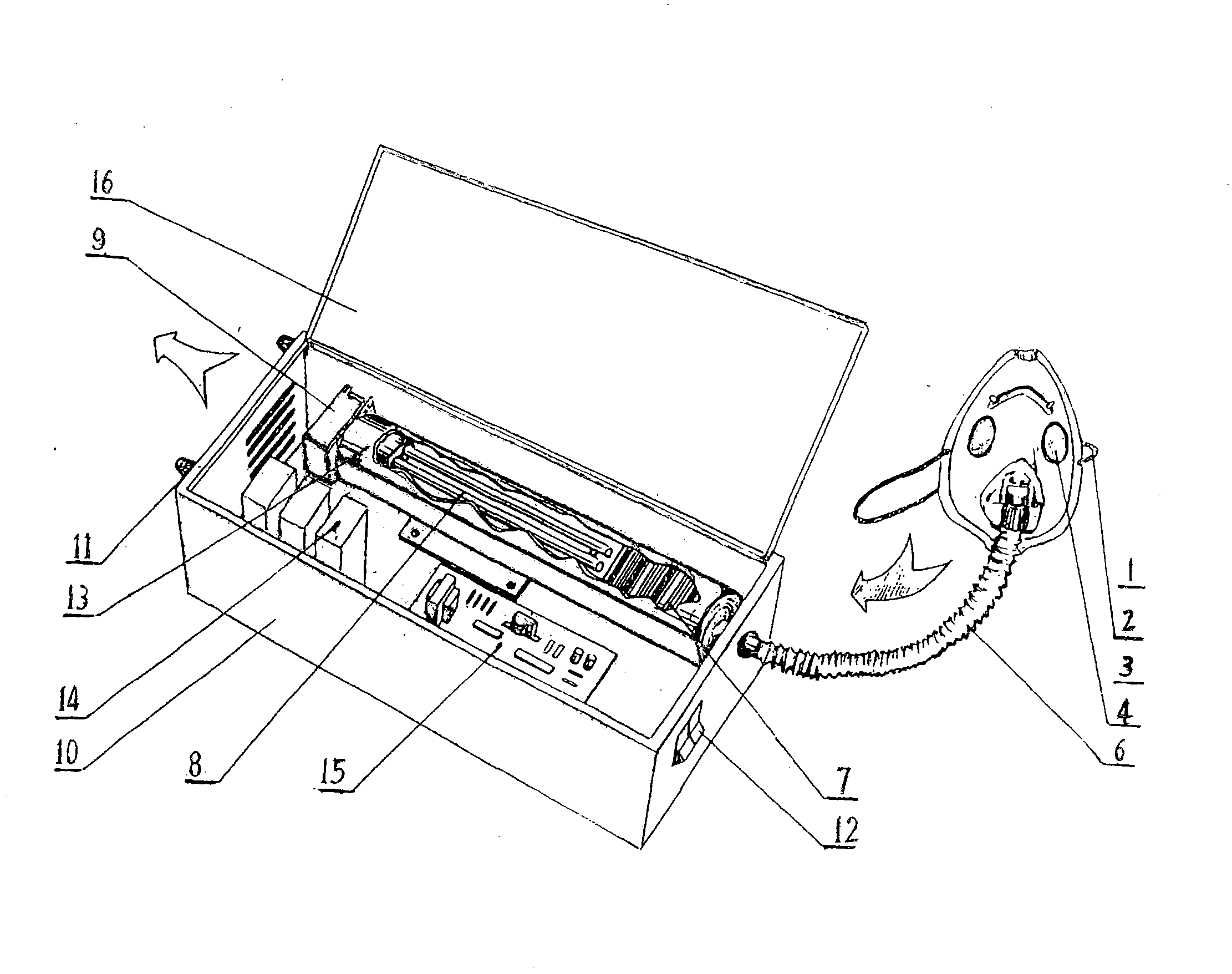 Infectious disease isolating and sterilizing equipment