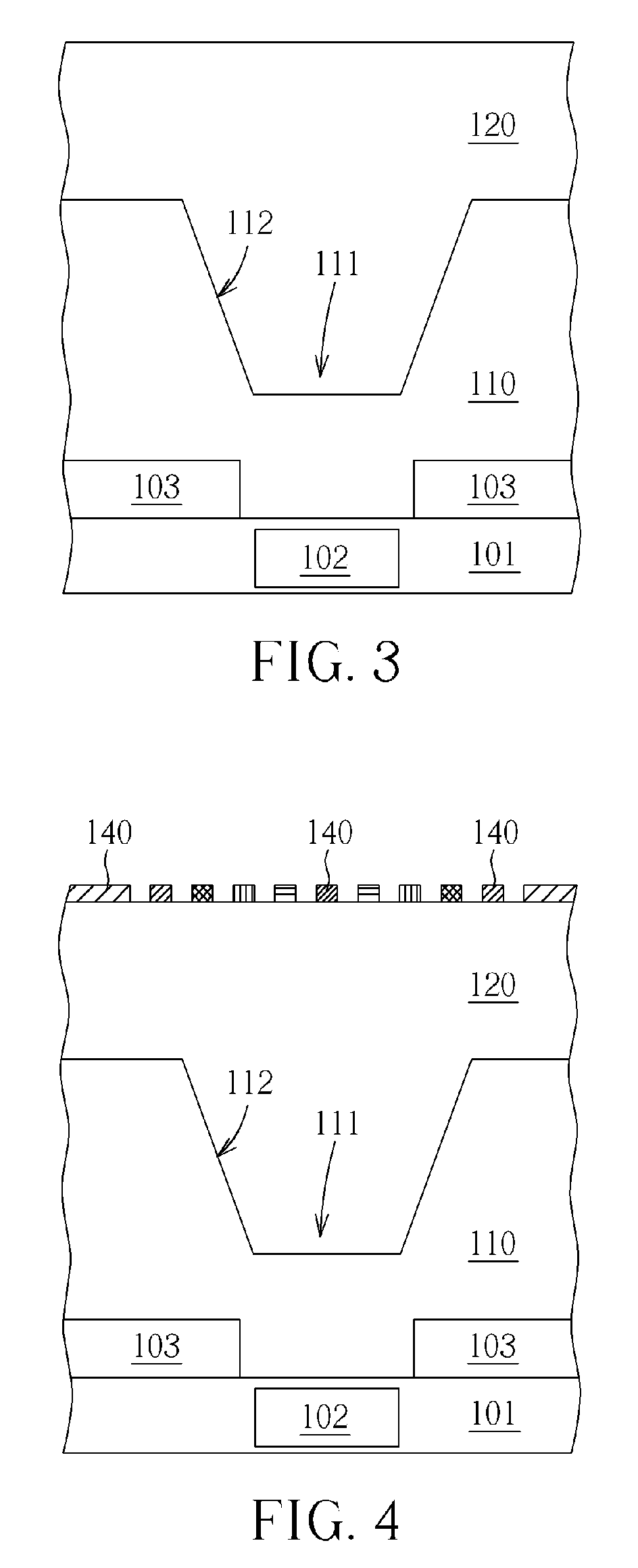 Method for forming phase grating