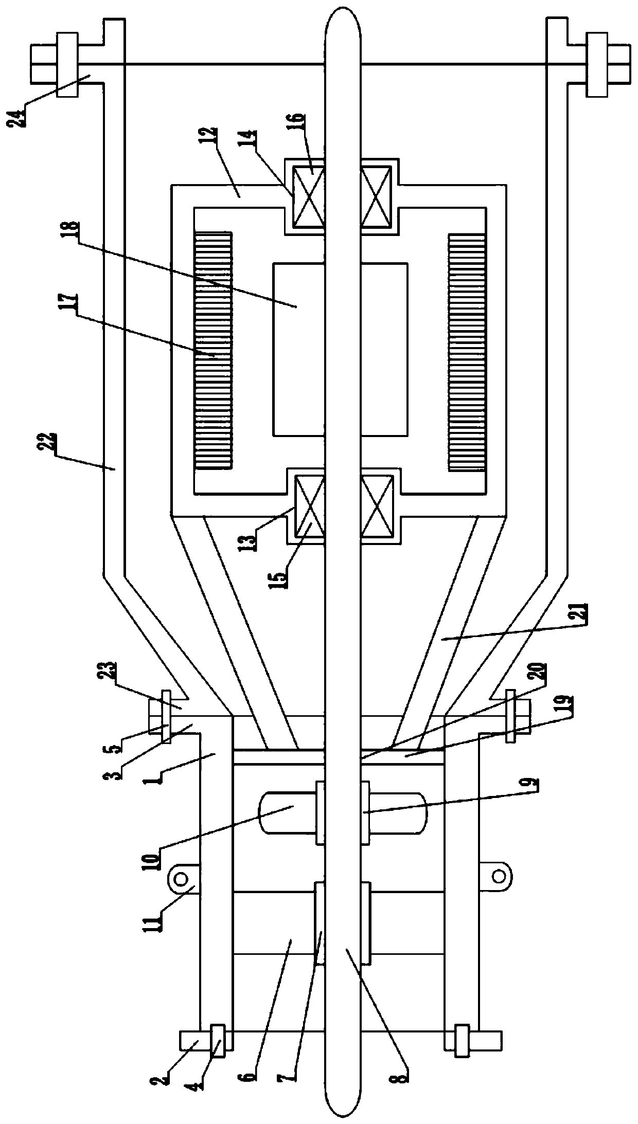 Self-coupling vessel submersible pump jet propulsion device instead of propeller