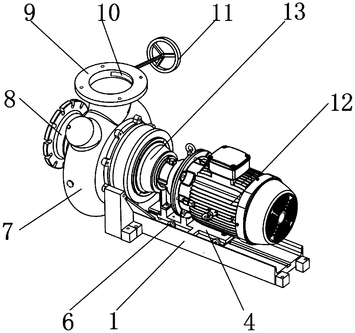 Finely-adjustable engine cooling water pump