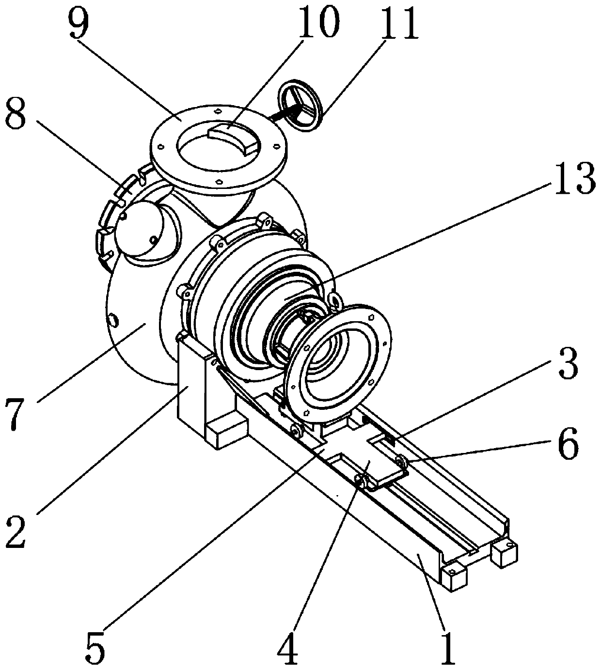 Finely-adjustable engine cooling water pump