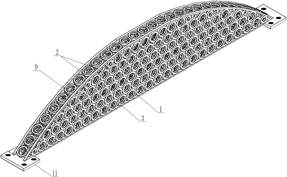 Waste tire truss