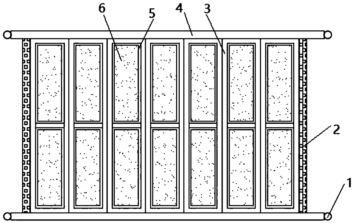 Cherry planting seedling bed