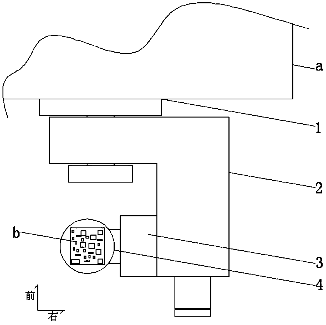 A pre-adjusting method of a two-dimensional code scanning device for a new energy automobile charging pile