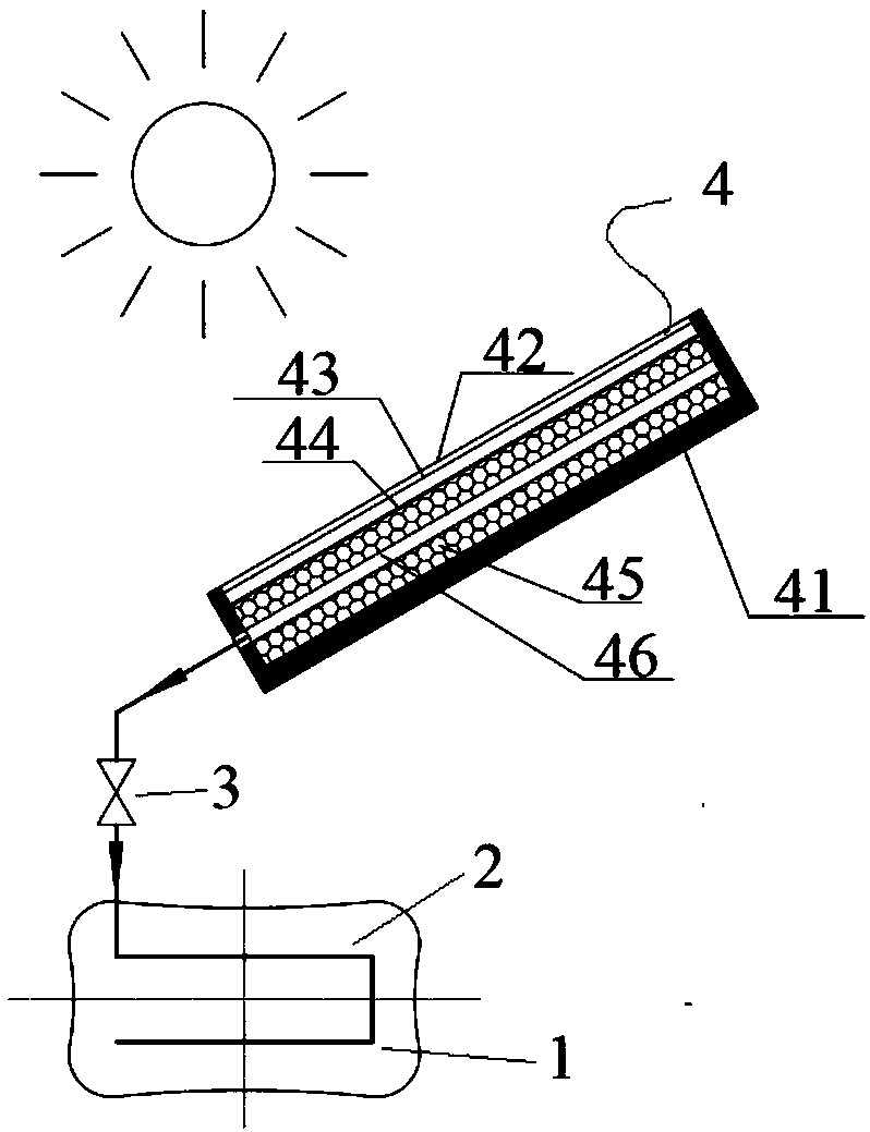 Solar air conditioning pillow