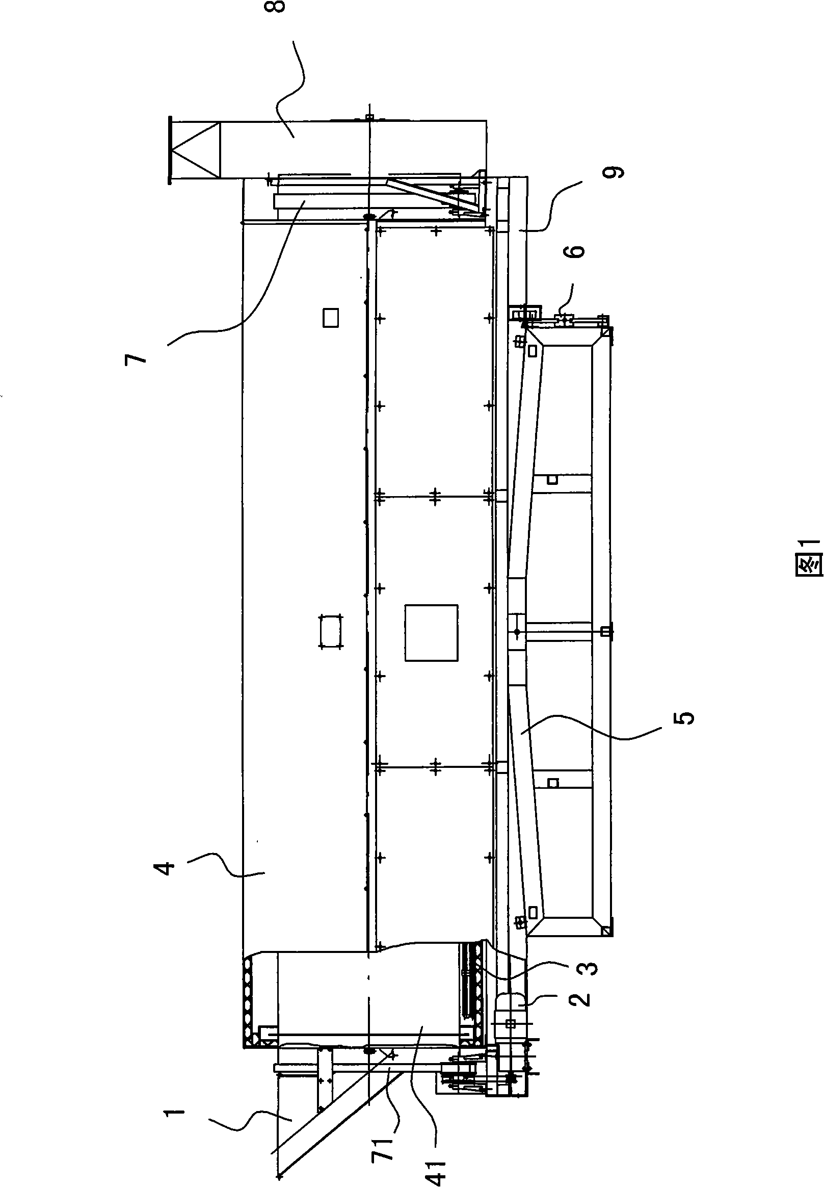 Tea-leaf forming parching machine