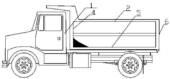 Self-dumping transport vehicle