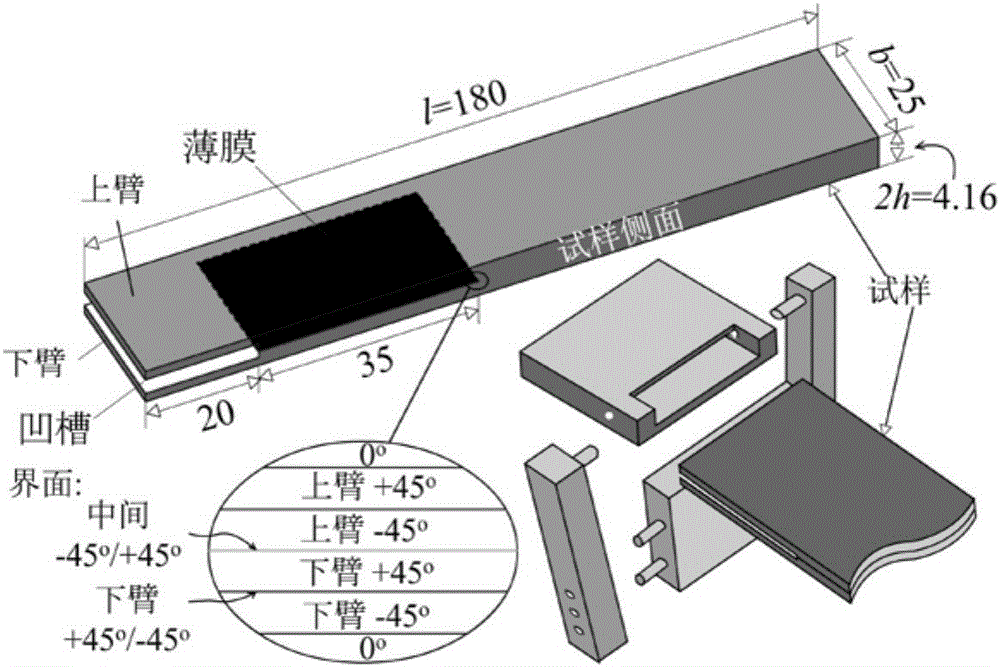 Hierarchical prediction method for composite material multi-direction lamination board by considering fiber bridge connection influence based on improved B-K criterion