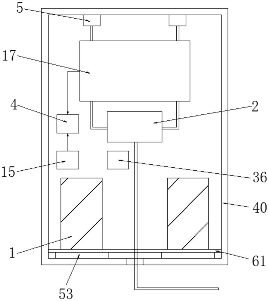 Antenna switching integrated intelligent control cabinet