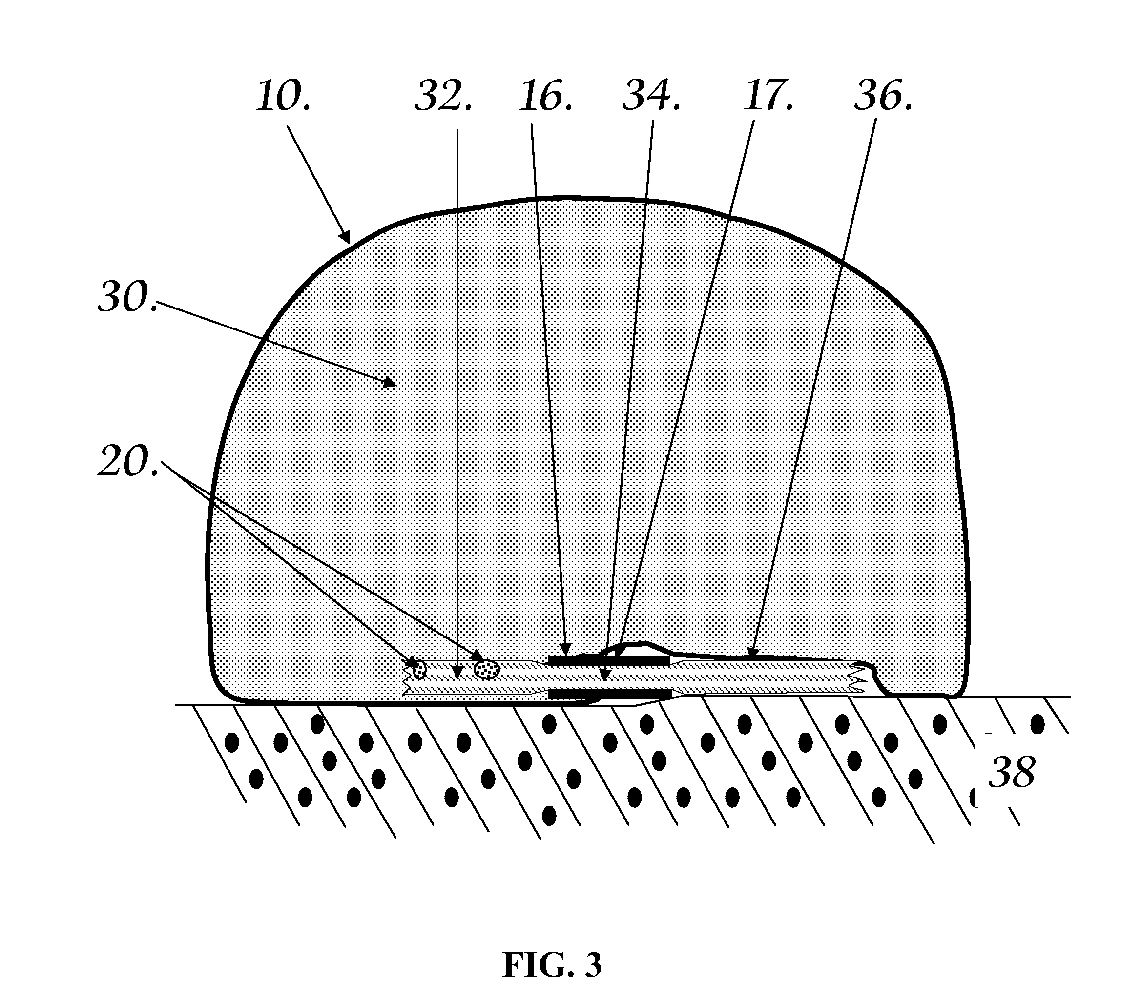 Flexible tube for irrigating trees