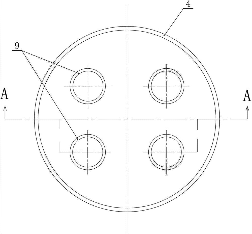 Multi-cold water pipe and multichannel heat absorption open-type communicating heat exchanger and manufacturing process thereof