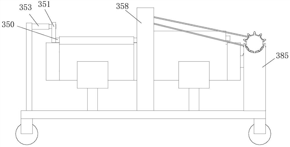 Reinforced concrete telegraph pole manufacturing and forming process