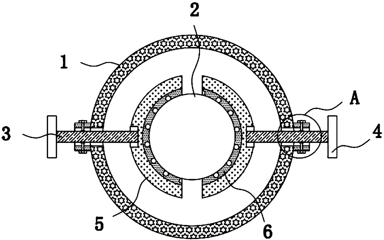 Clamp for loading and unloading piercer plug