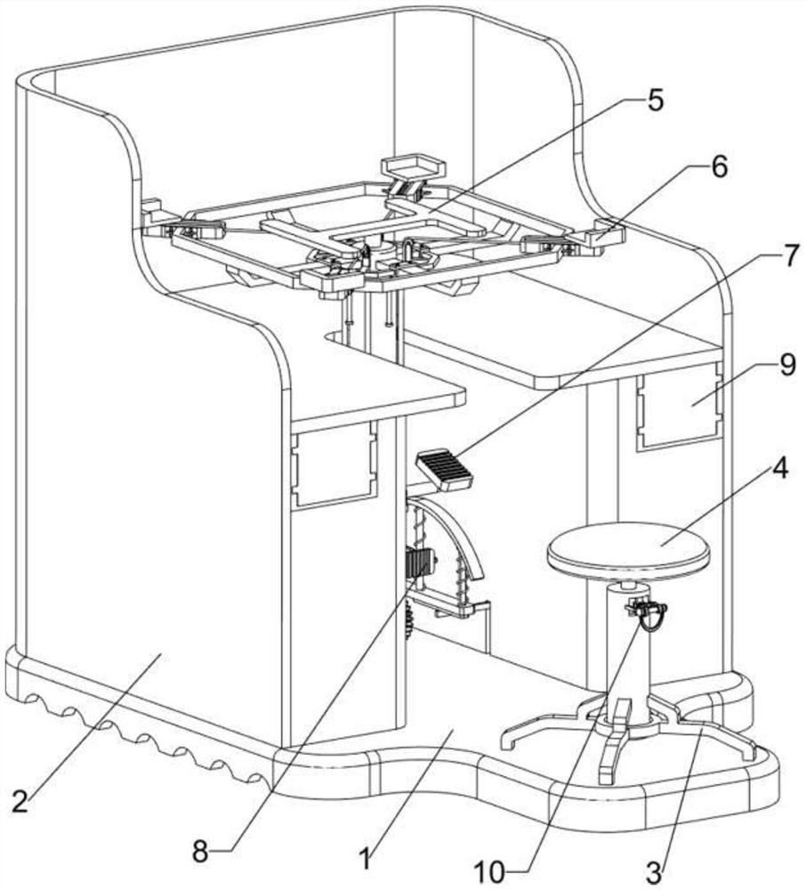 Stabilizing equipment for inspection and maintenance of industrial intelligent internet circuit board