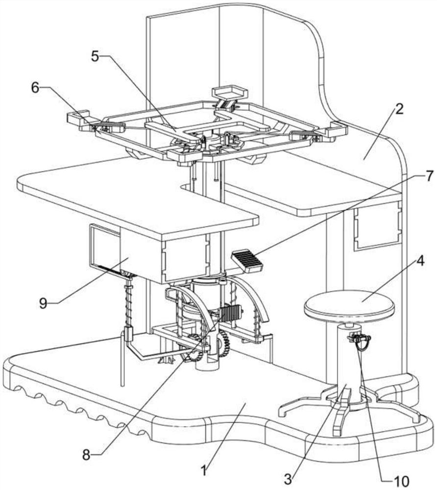 Stabilizing equipment for inspection and maintenance of industrial intelligent internet circuit board