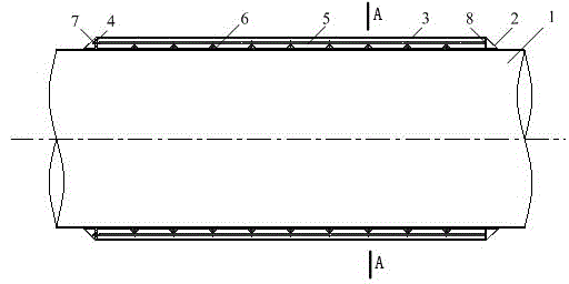 Annular curvature-related shape memory alloy damping device