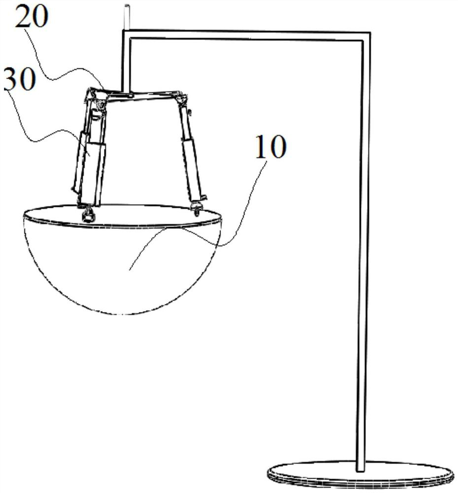 Parallel direct-driven wave power generation device and testing device thereof