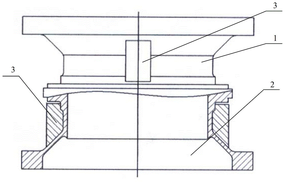 Method for processing split thin-walled parts