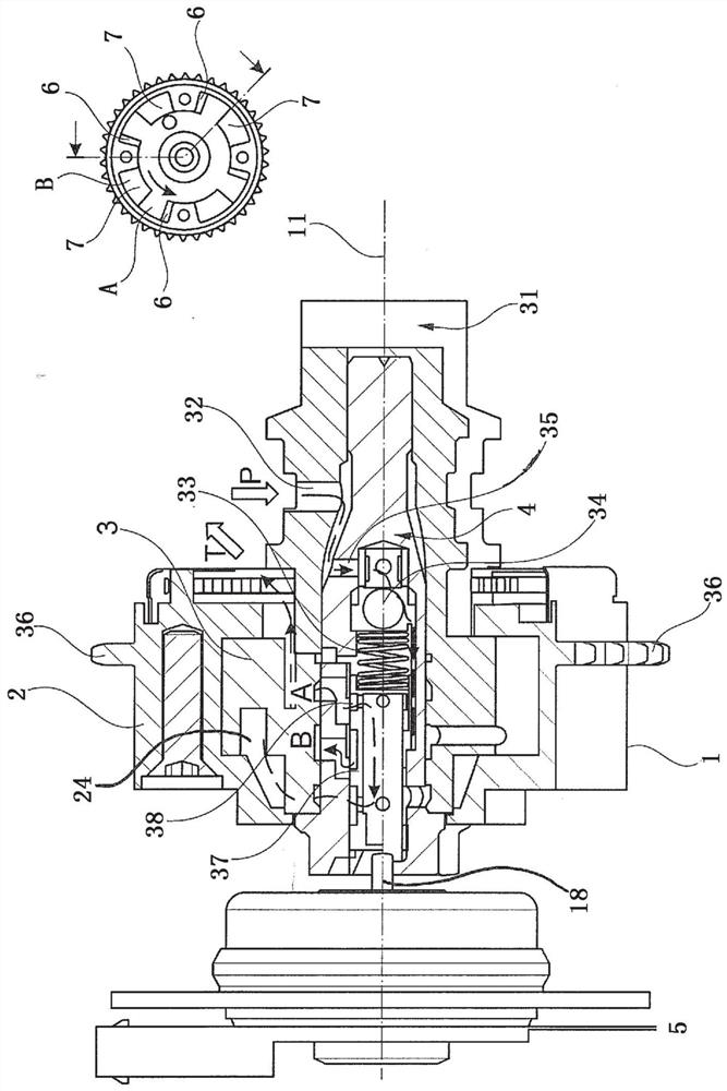 hydraulic camshaft adjuster