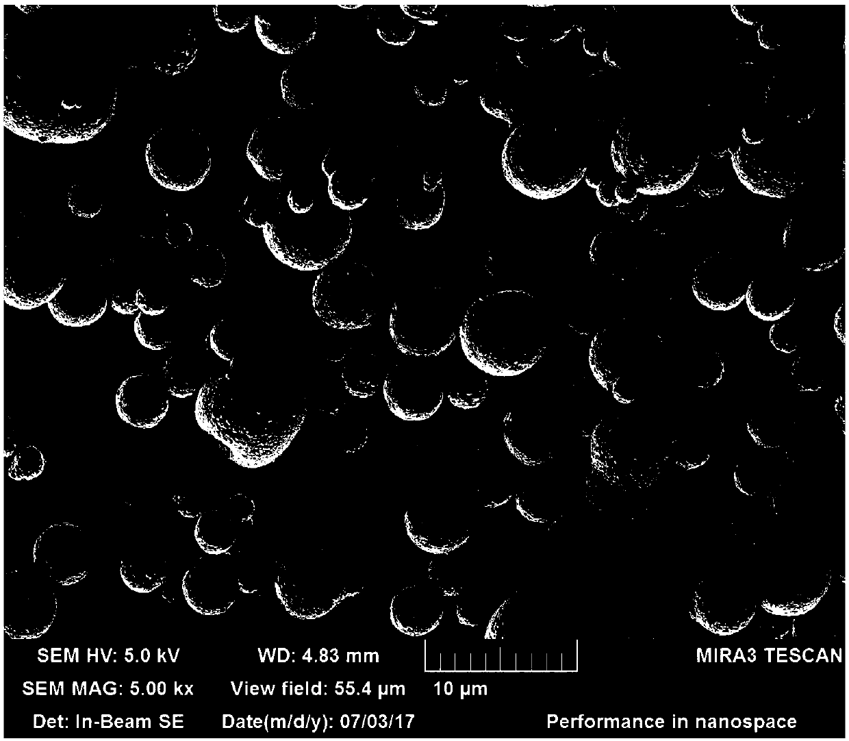 Nanometer modification method of lithium iron phosphate and prepared nanometer modified lithium iron phosphate and lithium ion battery