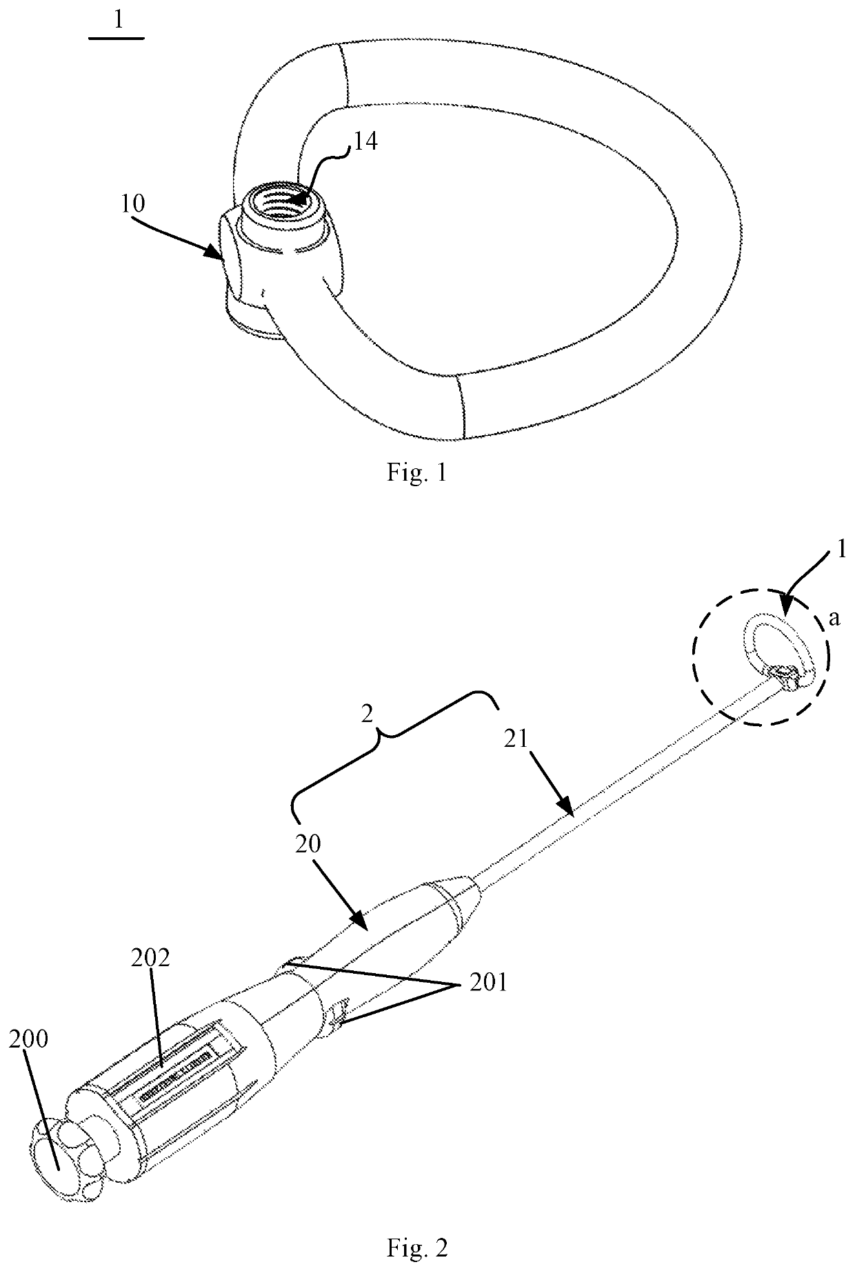 Delivery device for prosthetic mitral valve annuloplasty ring and prosthetic mitral valve annuloplasty ring delivery system