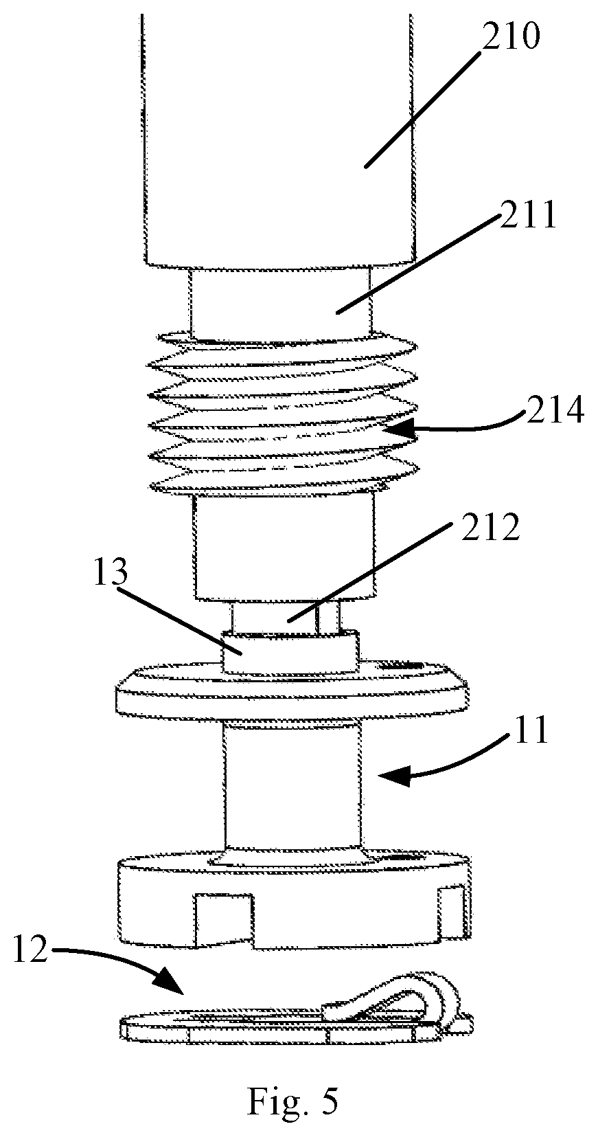 Delivery device for prosthetic mitral valve annuloplasty ring and prosthetic mitral valve annuloplasty ring delivery system