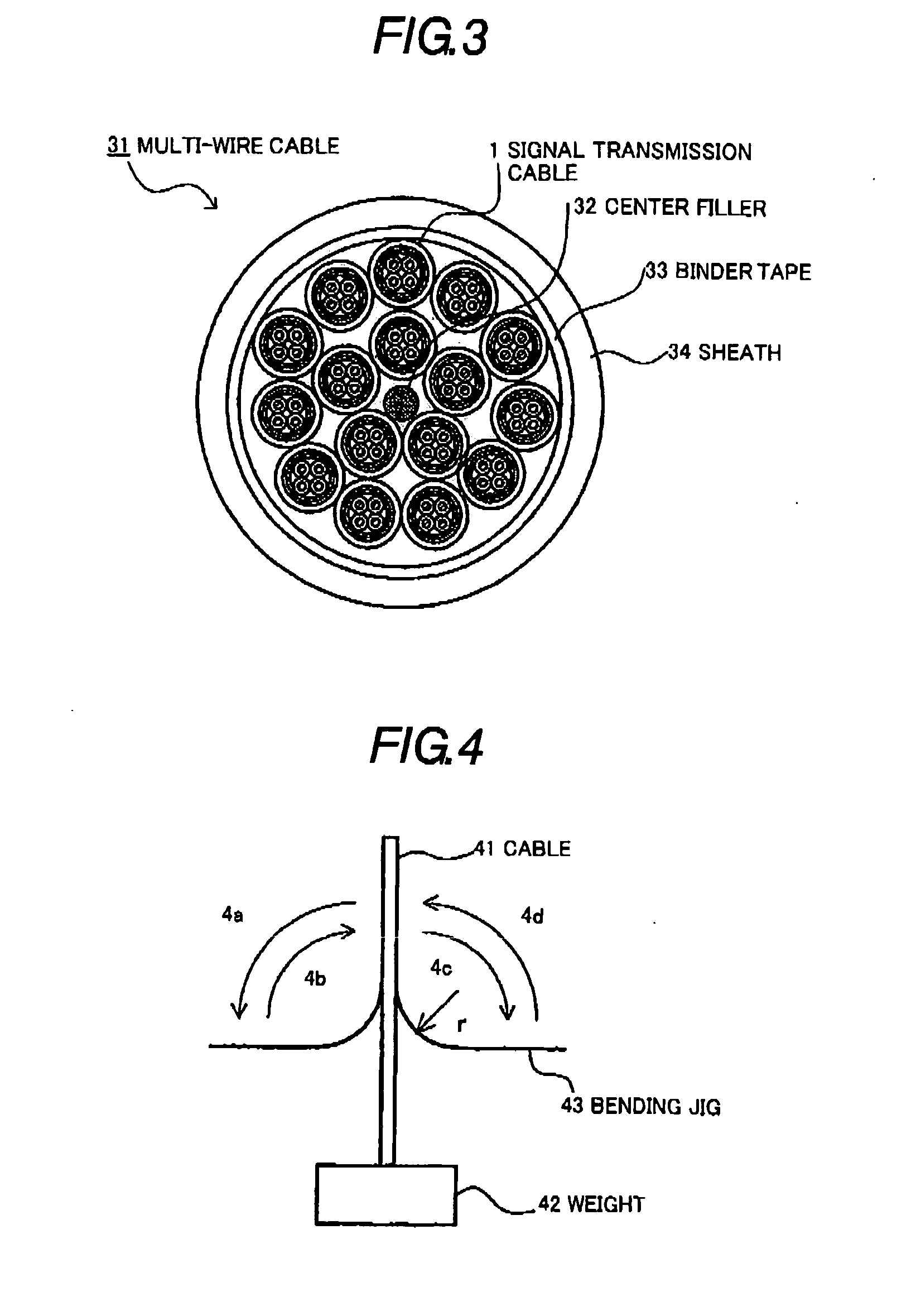 Signal transmission cable and multi-wire cable