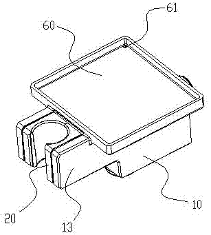 Adjustable shower head socket