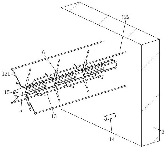 Straw raw material pulverizer for preparing livestock feed