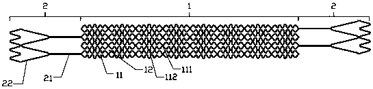 Non-implanted balloon-catheter constraint support and blood vessel expansion device with the same