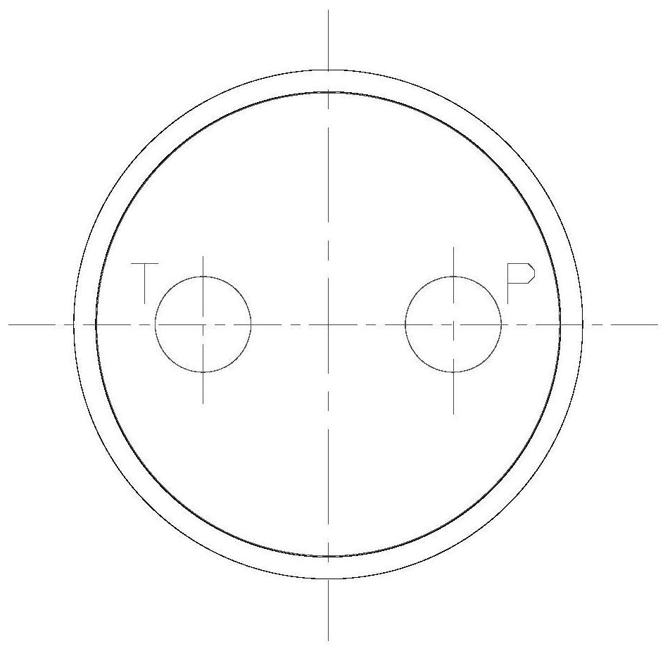 A shaft distribution switch reversing valve