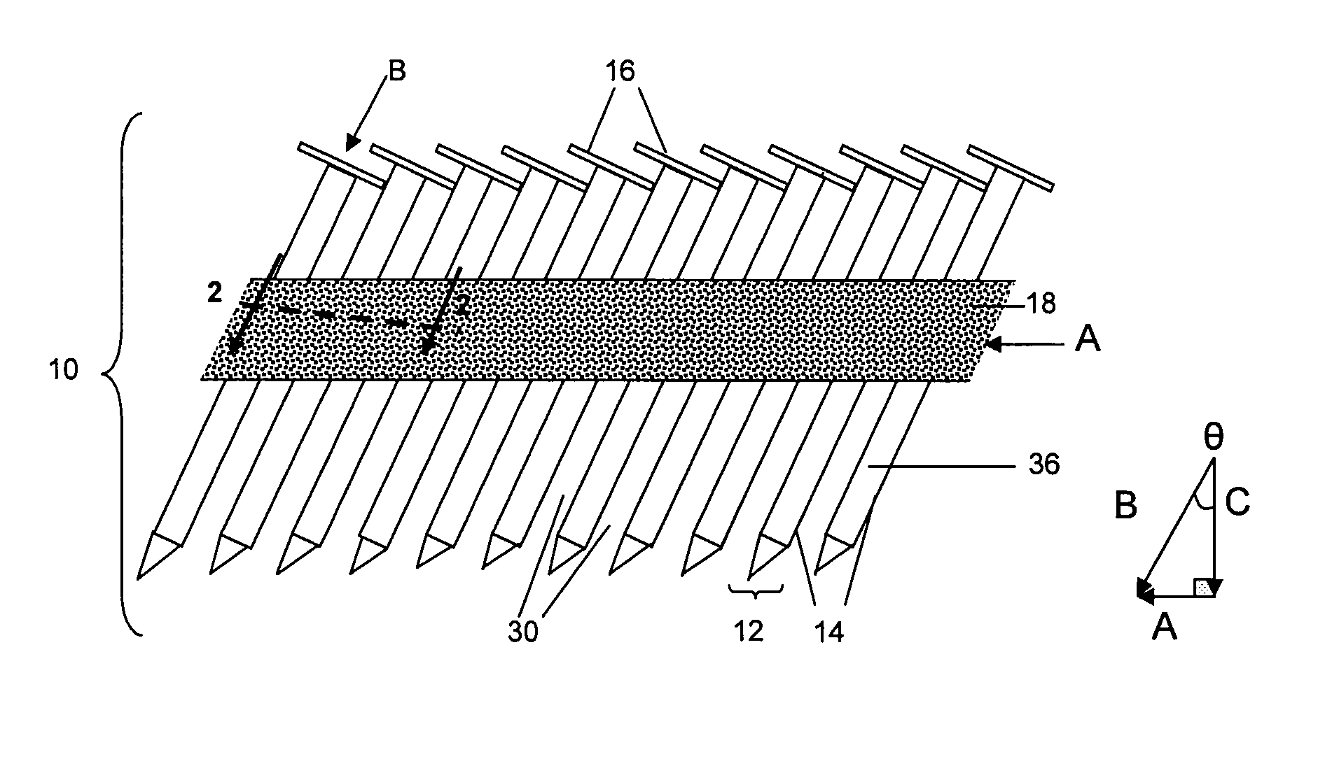 Fastener assembly and multi-layered structure