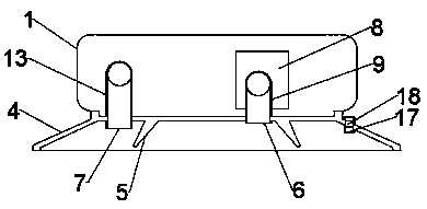 Stoma and surrounding skin cleaning device