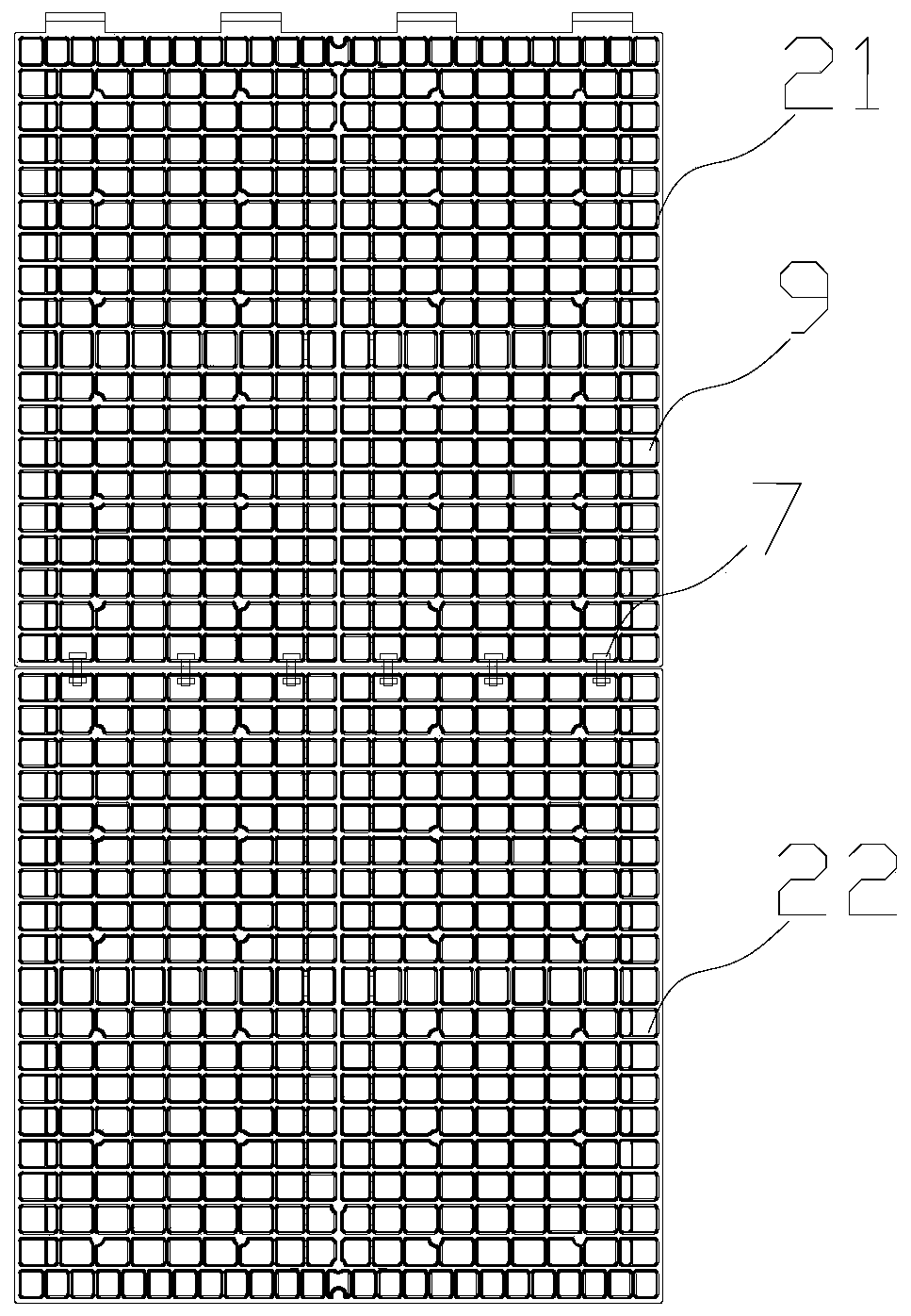 A high water level water retaining device