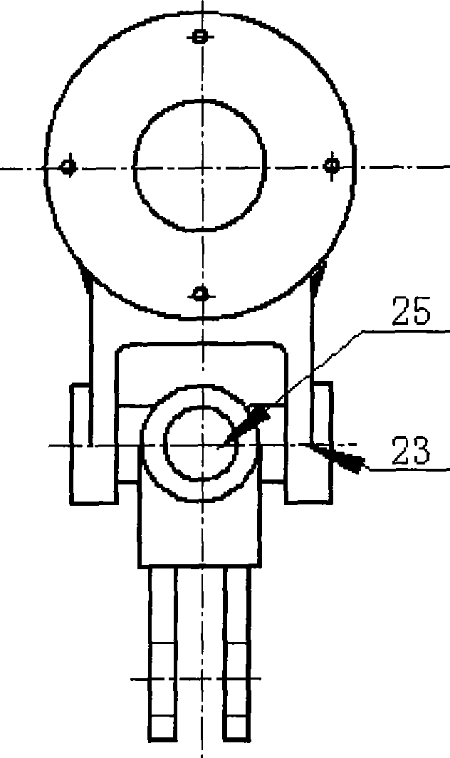 Vibration mechanism of vibrating subsoiler