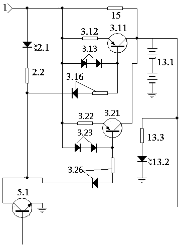 Parallel floating charger capable of appropriately charging and stopping