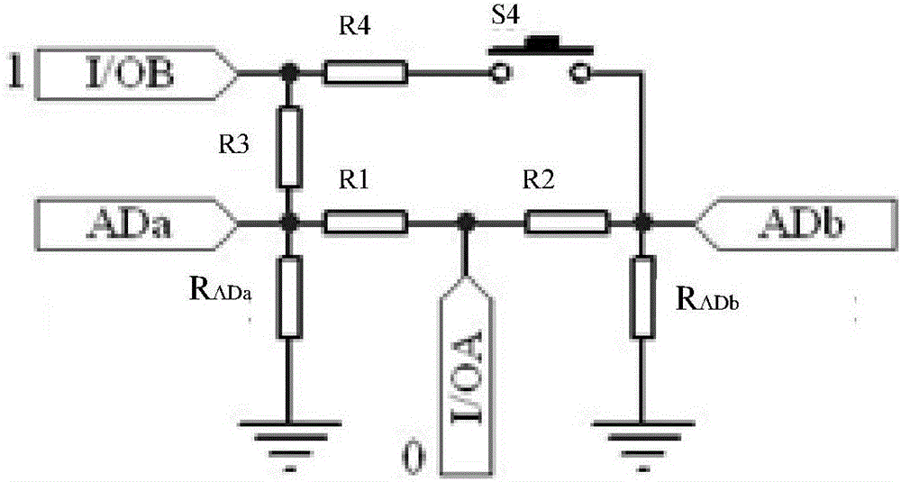 Multi-button detection device and detection method