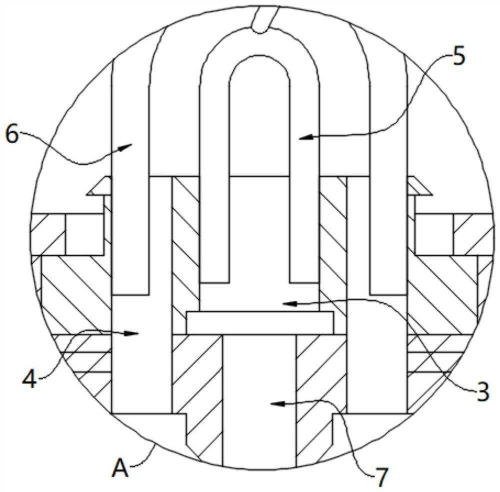 3D printing head capable of remotely supplying air