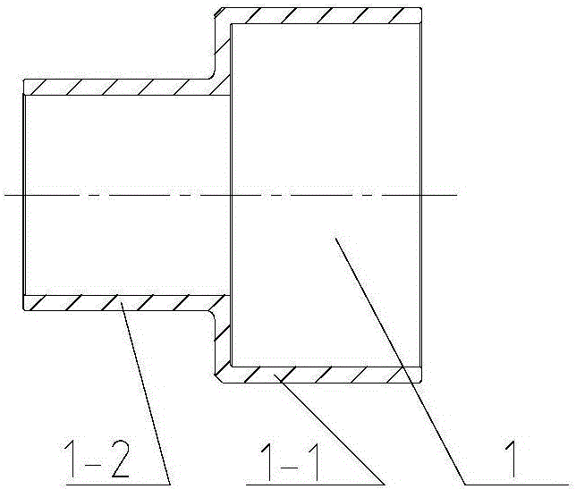 Diameter-expanding device for shape memory alloy reducing tube joint