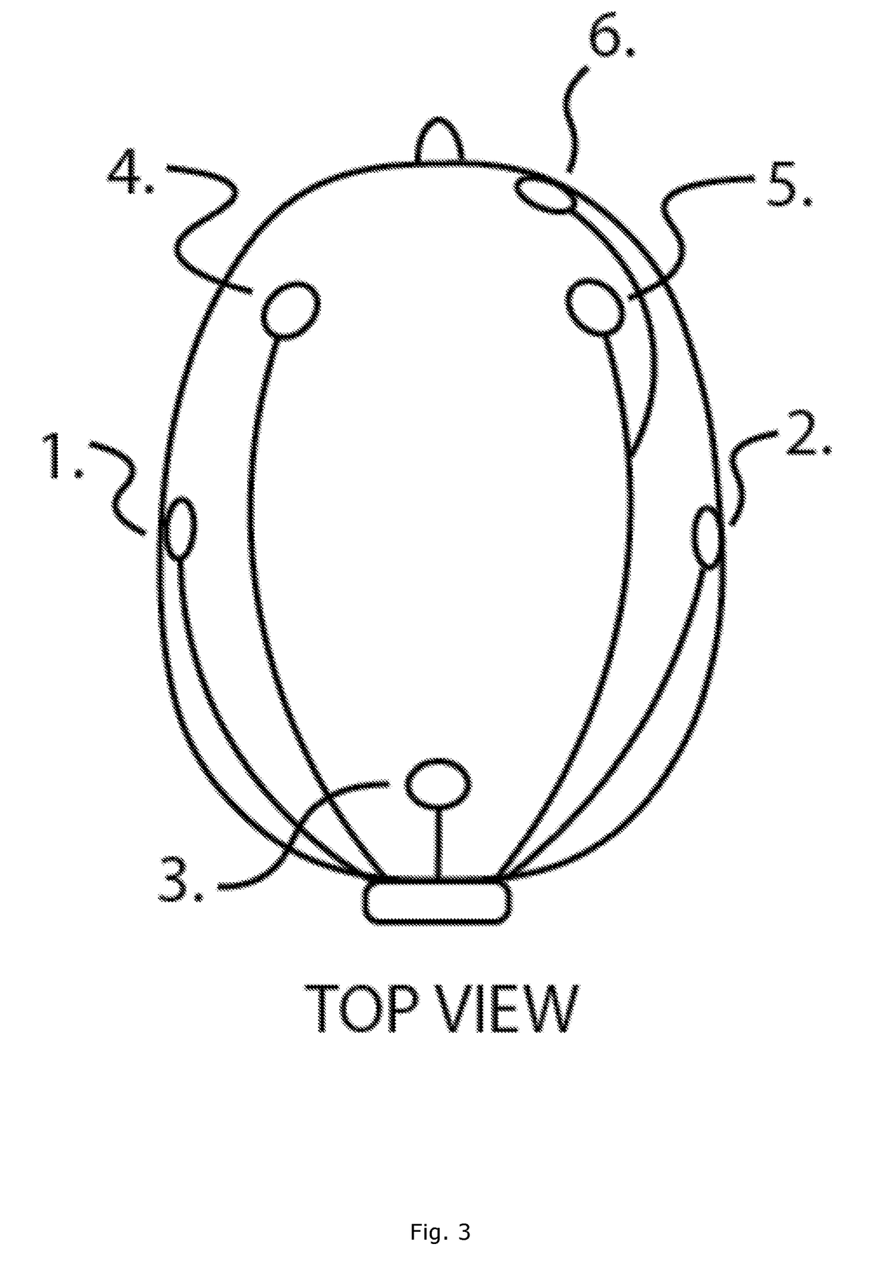 Transcranial electrical stimulation device having multipurpose electrodes