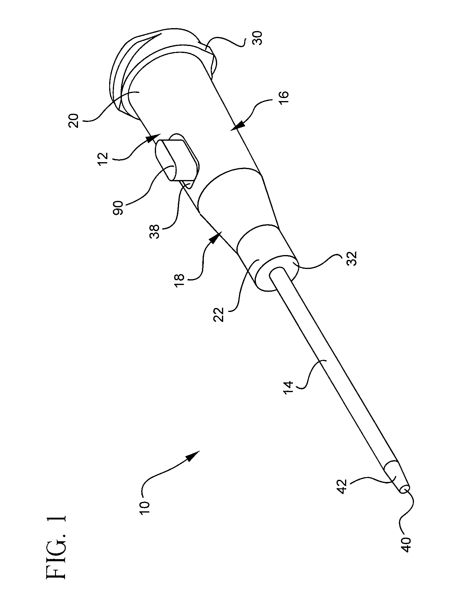 Push-button blood control