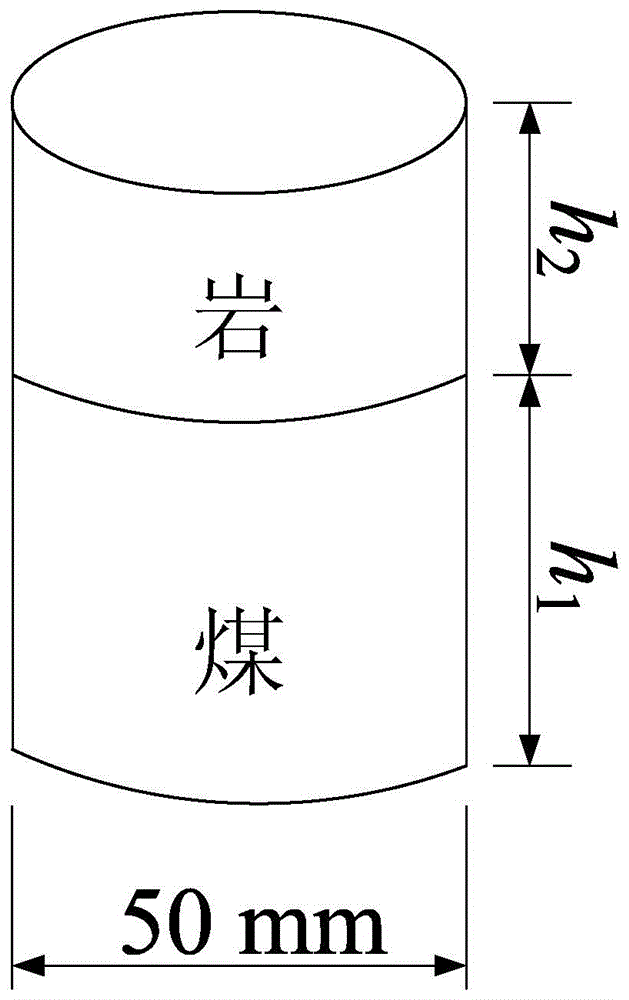 Test and evaluation method for deep hard roof coal seam bump proneness