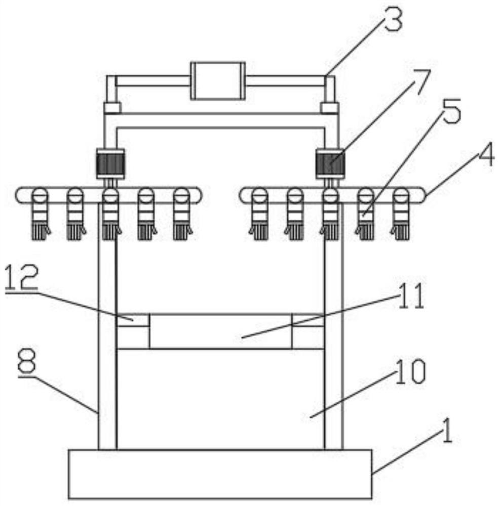 Automatic glove production line based on high efficiency