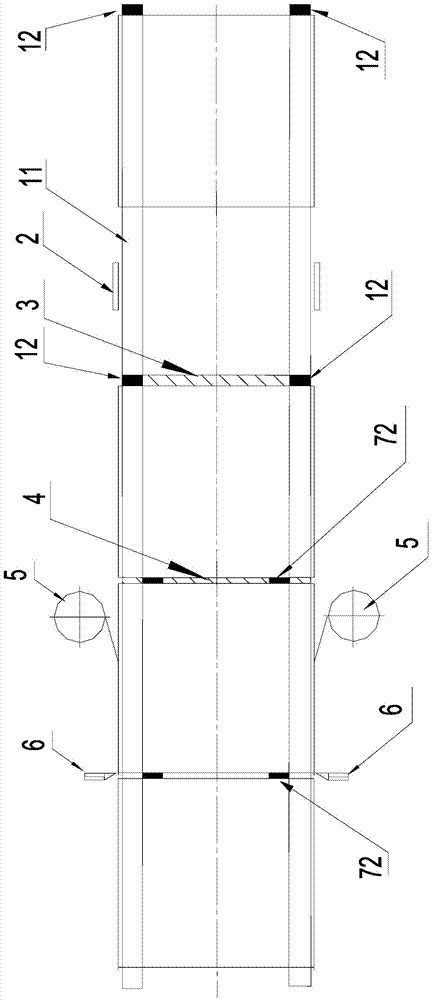 Edge cutting, edge banding and cutting-off integrated equipment and operating method thereof