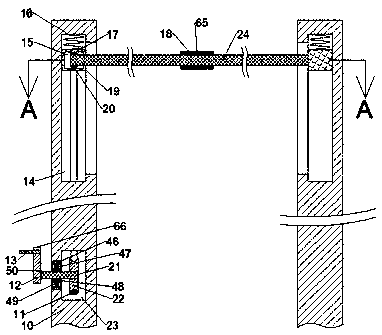 Traffic height limit detection device