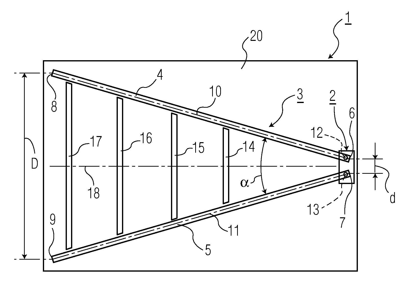 Antenna configuration for RFID tags