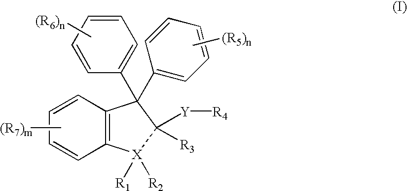 Substituted diphenyl indanone, indane and indole compounds and analogues thereof useful for the treatment of prevention of diseases characterized by abnormal cell proliferation