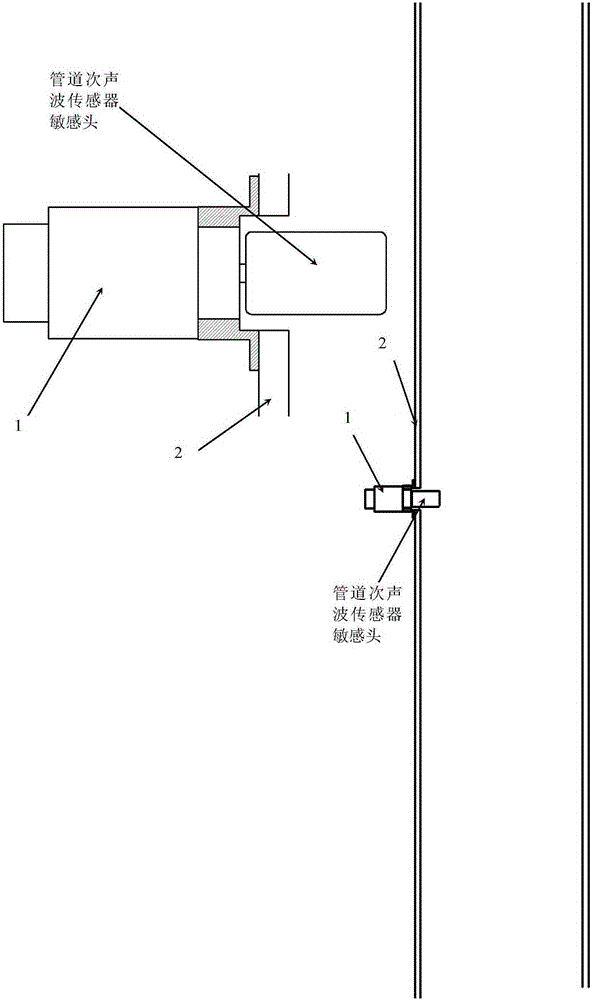 Pipeline leakage recognizing and positioning system and method based on sound wave imaging