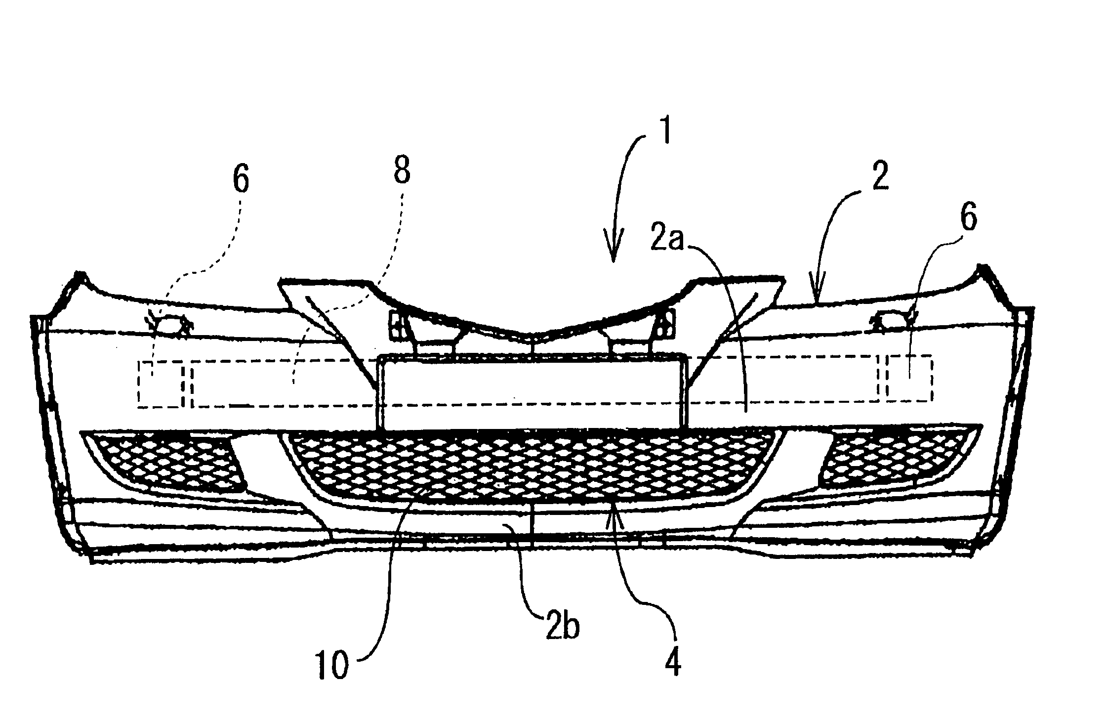 Automobile bumper structure