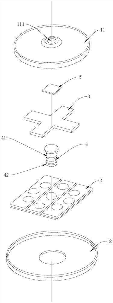 Photochemical POCT all-in-one test card